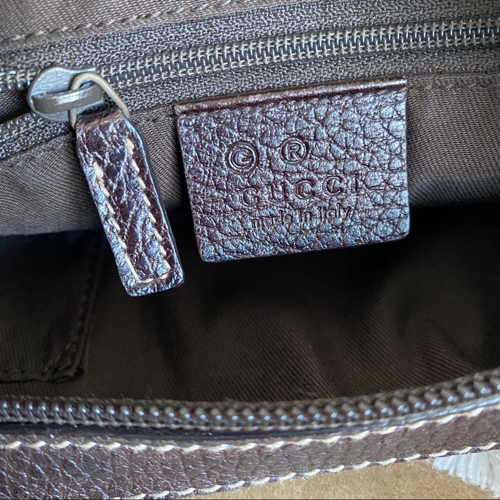 Gucci horsebit canvas hobo bag - Picture 14 of 15